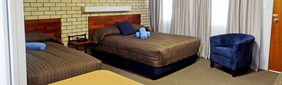Comfortable rooms at Goomeri Motel